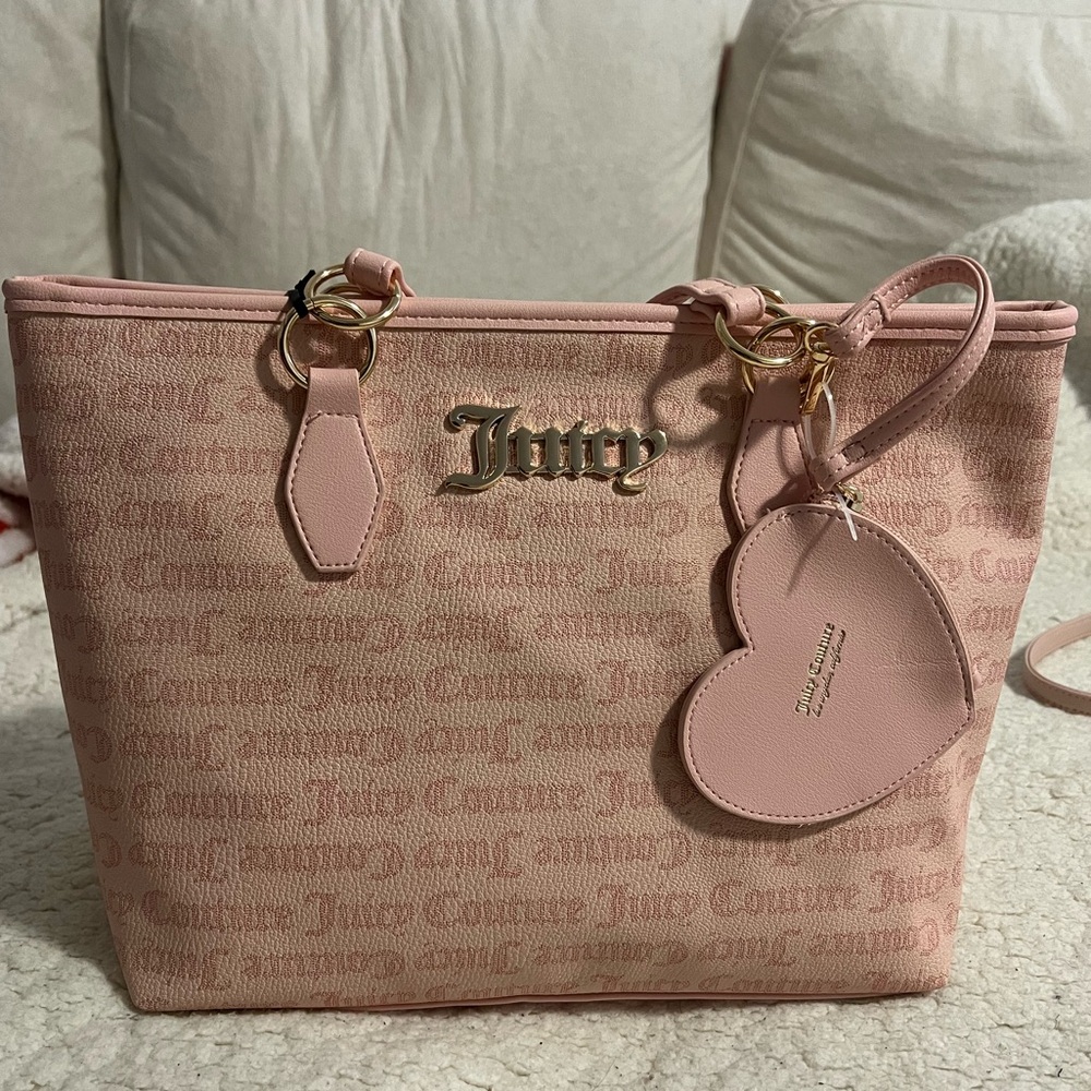 Pink Juicy Couture Tote Bag Purse